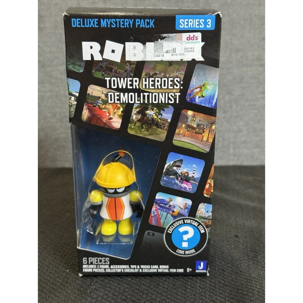 Roblox‎ Series 3 Tower Heroes: Demolitionist 3-Inch Deluxe  Pack